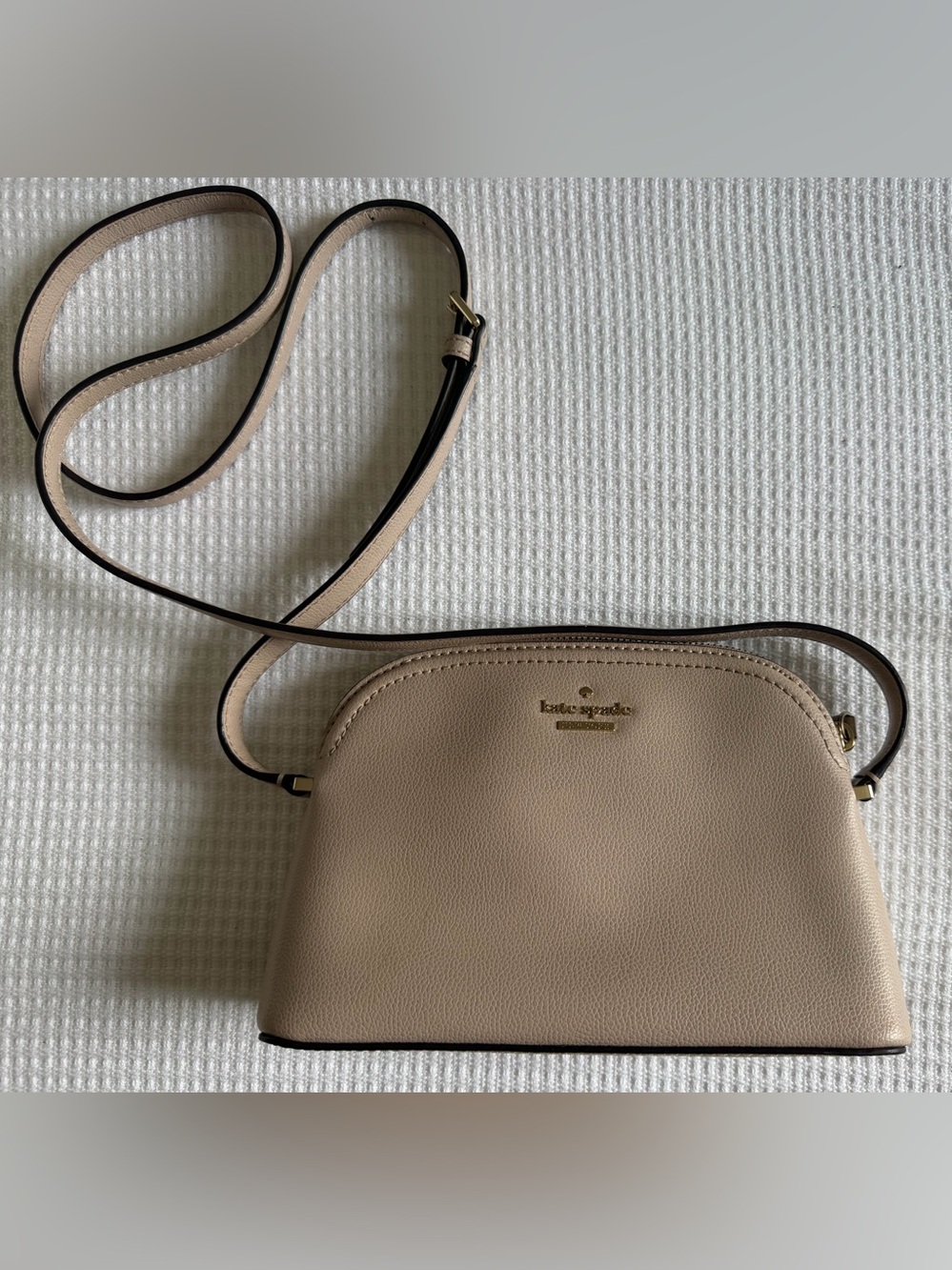 Kate Spade Neutral Blush Dome Crossbody
